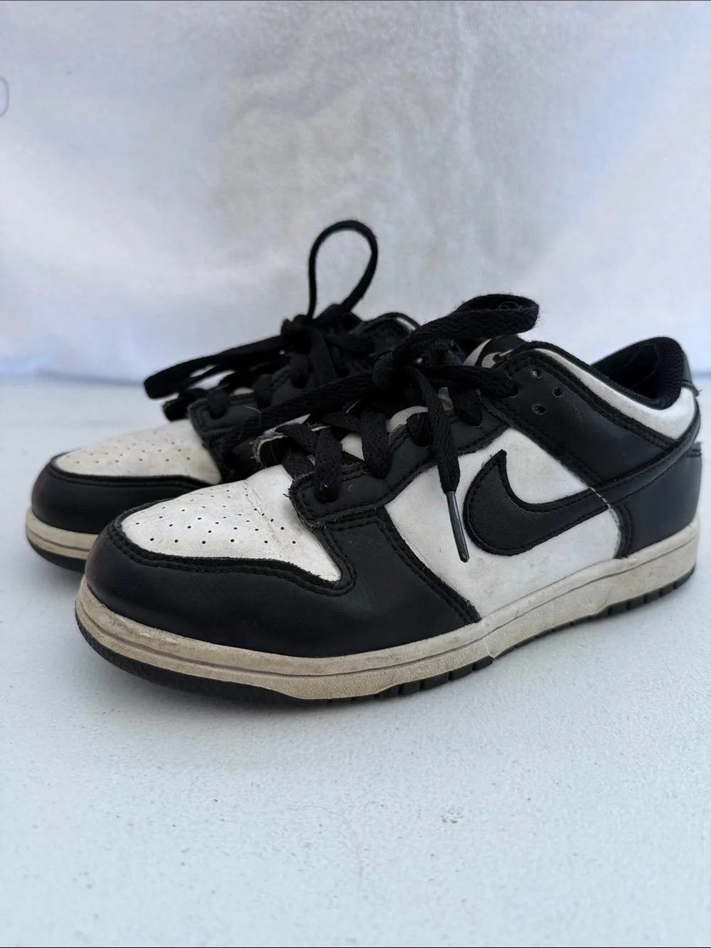 Nike Kids Black and White Panda Dunks